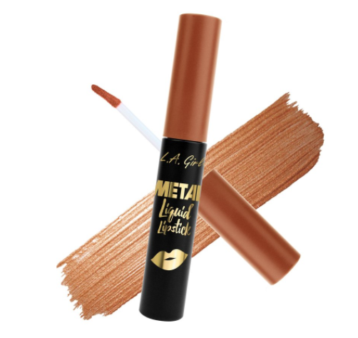 L.A. Girl Metal Liquid Lipstick- GML853 Copper - oddros.shop